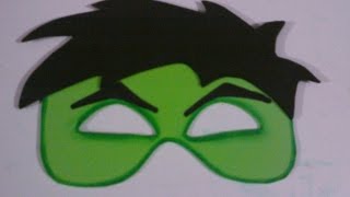 👉video de antifaz hulk😉