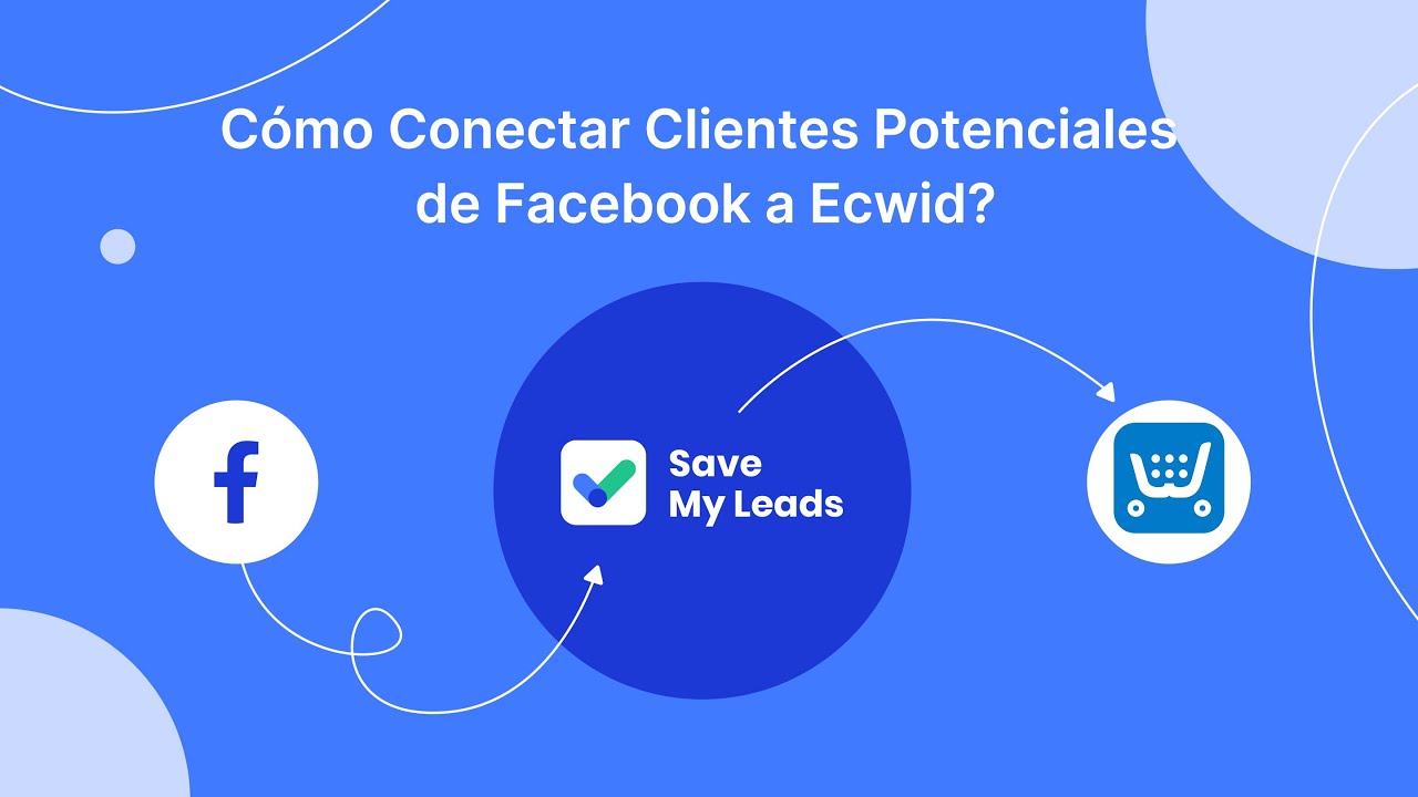 Cómo conectar clientes potenciales de Facebook a Ecwid