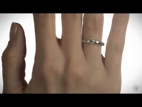 0.25 carat solitaire diamond design ring