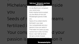 “1000 Kisses”  Will Smith ft. Jada Pinkett Smith verse 3