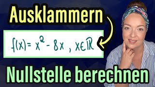 Finding zeros with factoring and zero product – x² – 8x