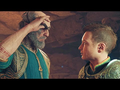 Odin Reveals How He lost His Eye - God Of War Ragnarok PS5 2022