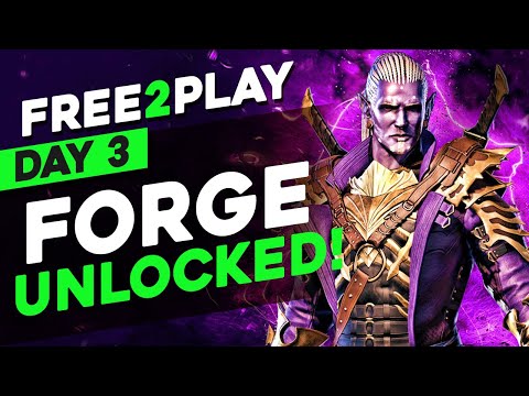 FORGE IS LIKE HACKING !! | F2P COMPETITION DAY 3 | RAID SHADOW LEGENDS
