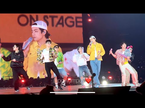 220415 - FANCAM - Permission To Dance - BTS PTD Las Vegas - Day 3 @ Allegiant - 4K 직캠