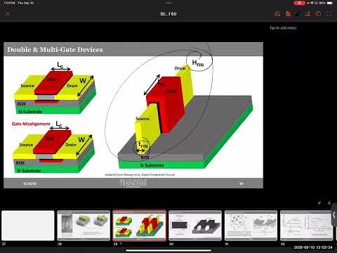 Lecture 5: MOSFETS & FinFETs - Additional Concepts - Continued - v2
