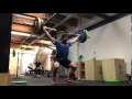 Snatch 225lb - 5 weeks out