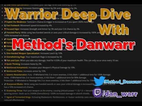 Methods Danwar Going over Warrior datamining