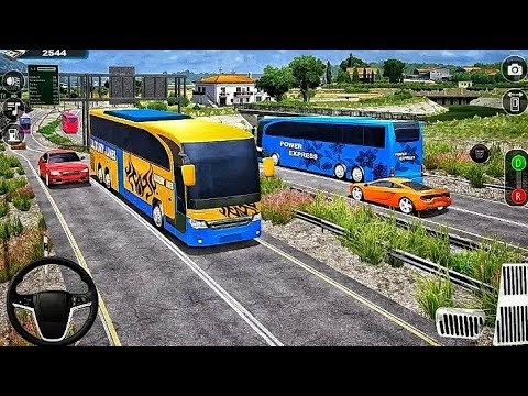 Amazing Offroad Coach Bus Driving Simulator 3d | Offroad Bus Driving Simulator Android Gameplay 💞💞💞💞