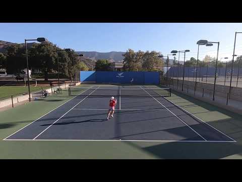 Sophie Thøring - Weil Tennis Academy (Drills&Point Play)