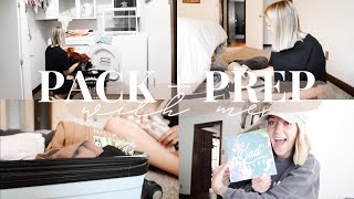 PACK + PREP WITH ME VLOG // getting ready to roadtrip with a toddler