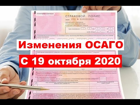 Изменения в осаго в 2019 году