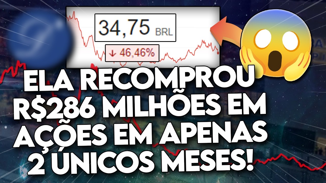 Conheça 10 AÇÕES que estão RECOMPRANDO MUITAS AÇÕES! (ESTÃO TÃO BARATAS ASSIM?) - TOP 10