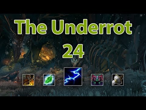 [8.2.5] The Underrot +24 | Elemental Shaman PoV