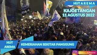 Download lagu KEMERIAHAN DEPAN PANGGUNG HUT 35 AREMA mp3