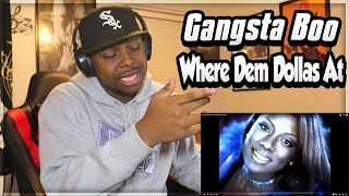 RIP GANGSTA BOO 🙏🏾 Gangsta Boo - Where Dem Dollas At REACTION