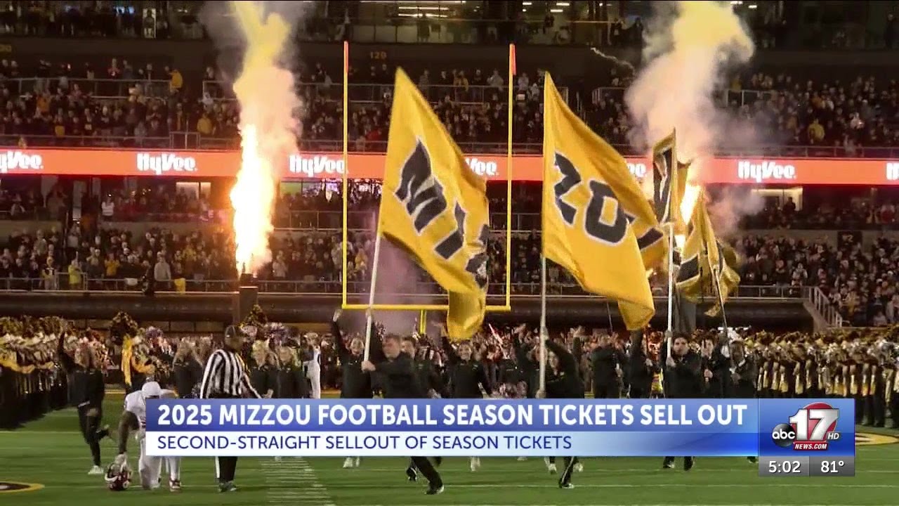Mizzou football sells out of season tickets for 2025 season
