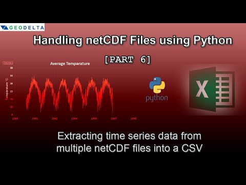 Extraction de données de séries chronologiques de plusieurs fichiers netCDF dans un CSV (partie 6)
