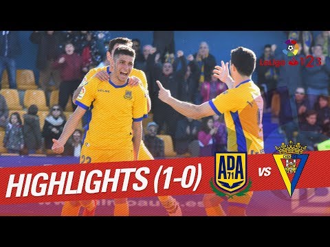 AD Alcorcón 1-0 Cádiz (Liga Adelante 2017/2018) ...