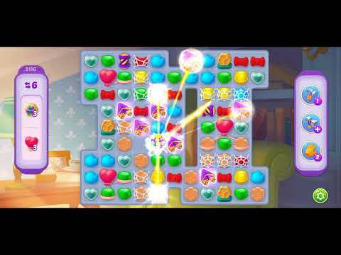 Playrix Homescapes Gameplay Walkthrough Level 9116