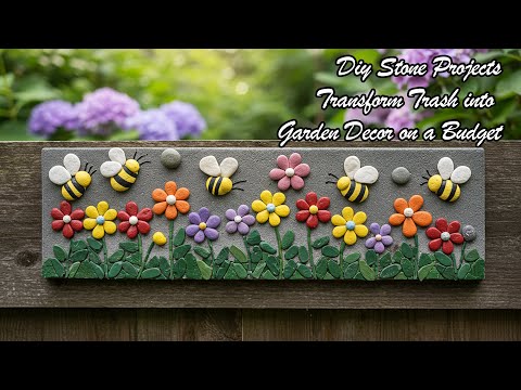 DIY Stone Projects: Transform Trash into Garden Decor on a Budget | Garden Corner DIY