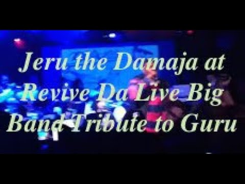 [HIPHOP🎤JAZZ] Jeru the Damaja at Revive Da Live Big Band Tribute to Guru from Gangstarr