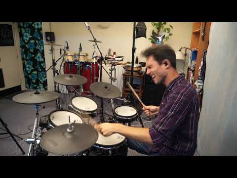 Royal Crown Revue - Hey patchuco! (swing) THE MASK Drum cover by David Maurette