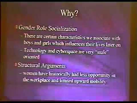 DEF CON 13 - Thomas J. Holt, No Women Allowed? Exploring Gender Differences In Hacking