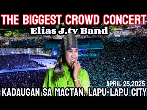Elias J tv Band in Mactan New Town ,Lapu- Lapu City,Cebu. | KADAUGAN SA MACTAN| LIBRENG CONCERT