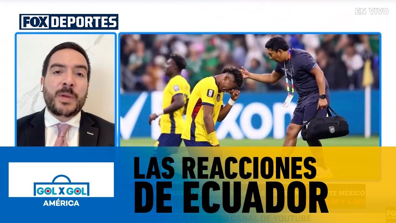 🔥 MÉXICO 2-0 ECUADOR | Reacciones del lado ecuatoriano a la derrota | GolXGol