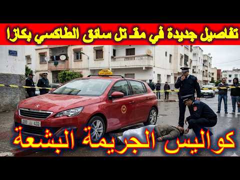 🚨عاجل😱💥 تفاصيل جديدة في مقـ ـتل سائق طاكسي بكازا.. كواليس الجريمة البشعة!