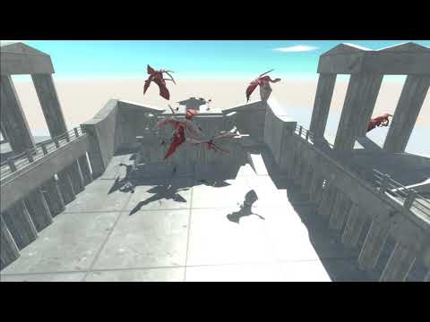 EPIC ARENA 10x VELOCIRAPTORS vs ARMIES - Animal Revolt Battle Simulator