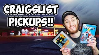 Craigslist Retro Video Game Pickups