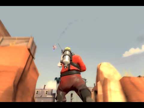 Soldier Pyro Mirror Steam Community :: Video :: Pyro helps a soldier rocketjump