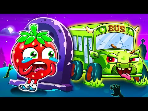 Zombies On The Bus Song 🧟‍♀️ + Wheels on the Bus | Halloween Songs | YUM YUM Kids Songs