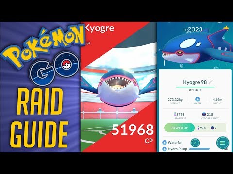 Kyogre Raid Tips & Best Counters - Pokémon Go Strategy Guide