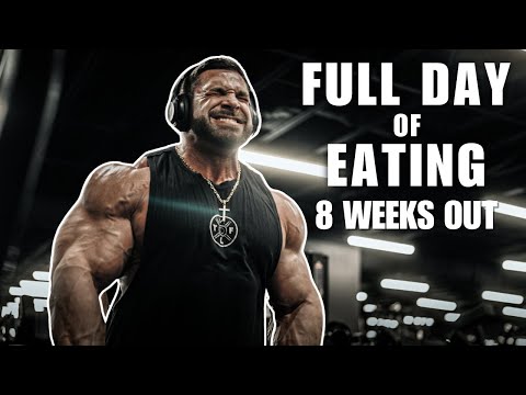 Full Day of Eating | 8 Weeks Out | Mr. Olympia Derek Lunsford