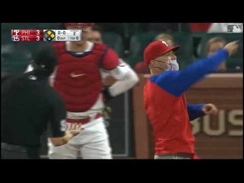 Joe Girardi Ejects The Umpire!