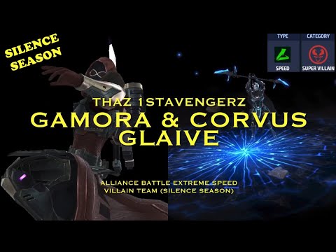 [New ABX] Gamora(Requiem) & Corvus Glaive | Speed Villain team 9.9m.+ (Silence Season)