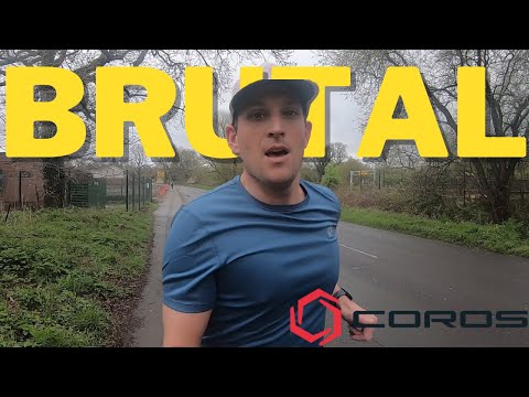 The Coros Running Fitness Test Is Tough! How To Complete And Data Analysis #coros #running