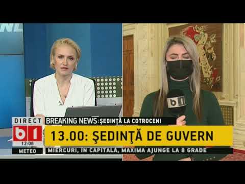 STIRI B1 ORA 12.00 DIN 17 MARTIE 2021: CIOLACU ANUNTA MOTIUNE DE CENZURA IMPOTRIVA GUVERNULUI