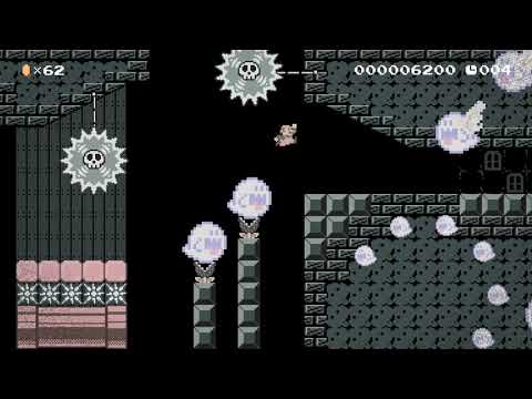 Ghost Hour Escape [20s] by Lini - Super Mario Maker 2 - No Commentary 1bz