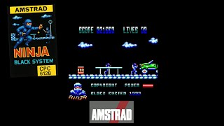 Amstrad CPC Games 👾 - Ninja 🥷