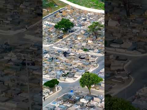 #reflexão sobre a vida #imagens aéreas com drone #cemitério Jardim da Saudade