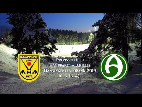 Kooste pronssiottelusta Kampparit - Akilles 08.03.2019