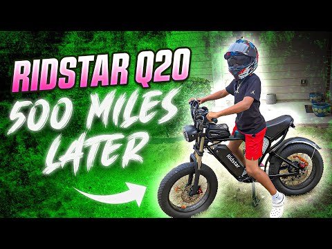 Ridstar Q20 The 30MPH Amazing Amazon E-bike | 500+ Miles later