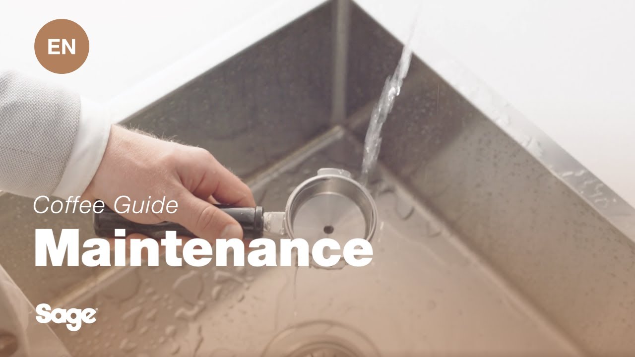 Så här rengör du portafiltret och filterkorgen