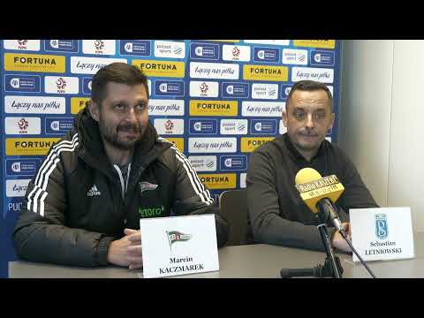 Konferencja prasowa po meczu Radunia Stężyca - Lechia Gdańsk / 19.10.2022
