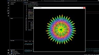 Download the video "python graphics design turtle amazing video 😍 | beautiful design turtle video @shubhzx_09coder"