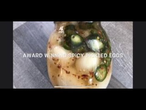 Award winning pickled eggs texas 5 time winner