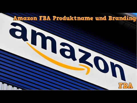 Amazon FBA Produktname und Branding